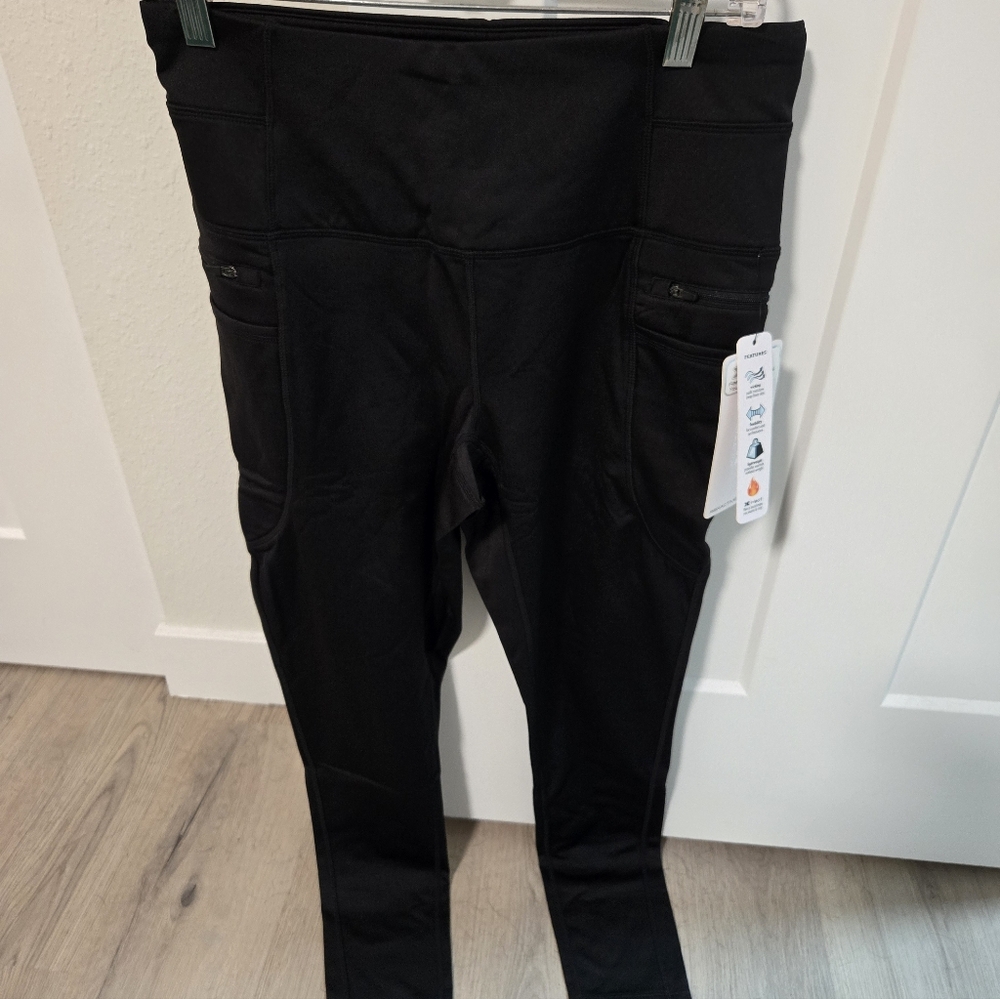 Womens Black Exercise Leggings